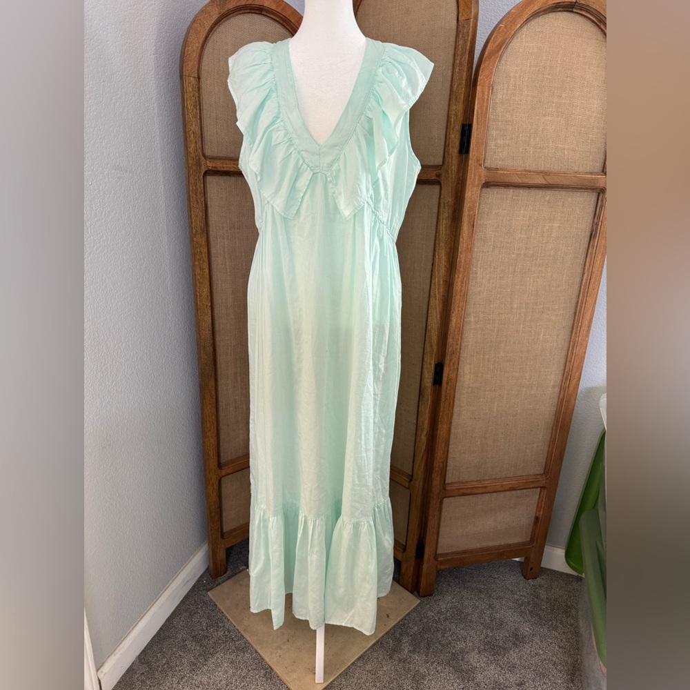 Stark x lightweight cotton maxi dress